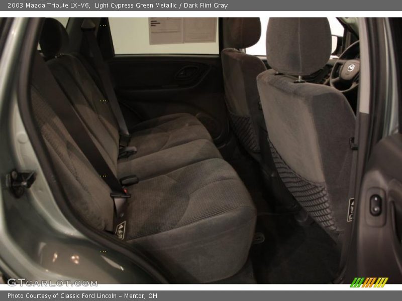 Light Cypress Green Metallic / Dark Flint Gray 2003 Mazda Tribute LX-V6