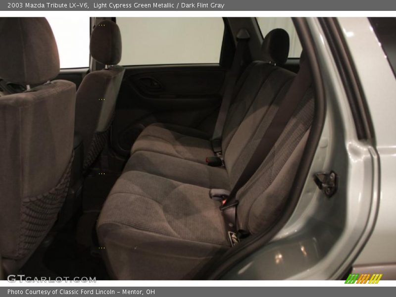 Light Cypress Green Metallic / Dark Flint Gray 2003 Mazda Tribute LX-V6