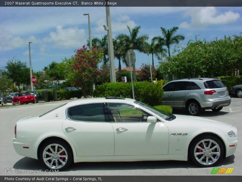 Bianco White / Beige 2007 Maserati Quattroporte Executive GT