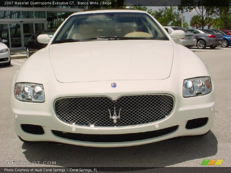 Bianco White / Beige 2007 Maserati Quattroporte Executive GT