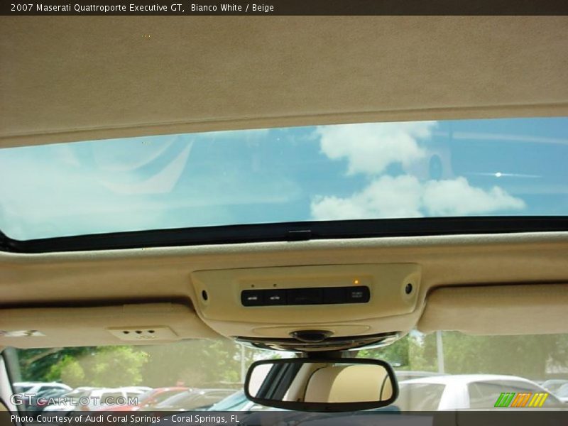 Bianco White / Beige 2007 Maserati Quattroporte Executive GT
