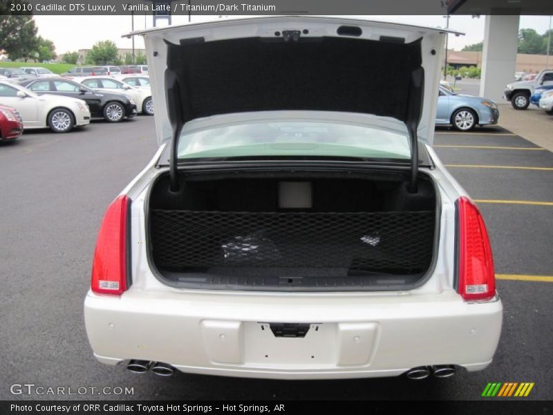 Vanilla Latte / Titanium/Dark Titanium 2010 Cadillac DTS Luxury