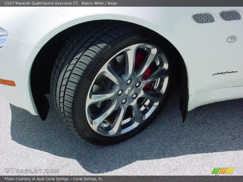 Bianco White / Beige 2007 Maserati Quattroporte Executive GT