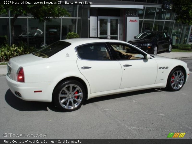 Bianco White / Beige 2007 Maserati Quattroporte Executive GT