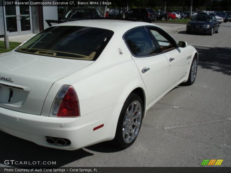 Bianco White / Beige 2007 Maserati Quattroporte Executive GT
