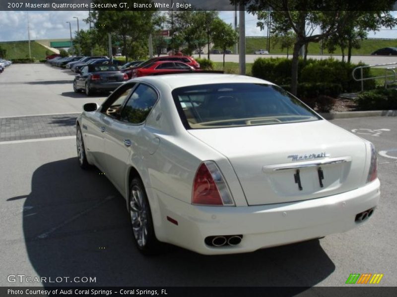 Bianco White / Beige 2007 Maserati Quattroporte Executive GT