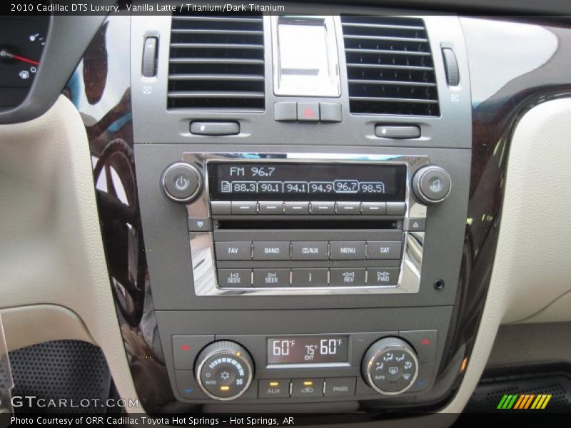 Vanilla Latte / Titanium/Dark Titanium 2010 Cadillac DTS Luxury