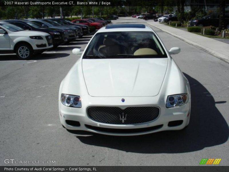 Bianco White / Beige 2007 Maserati Quattroporte Executive GT