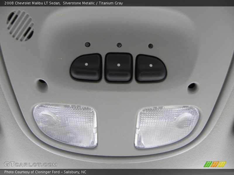 Silverstone Metallic / Titanium Gray 2008 Chevrolet Malibu LT Sedan