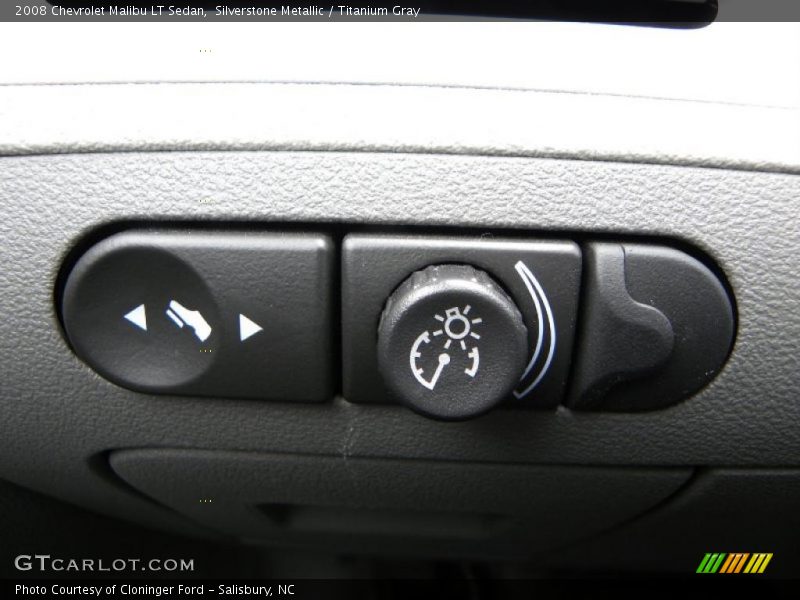 Silverstone Metallic / Titanium Gray 2008 Chevrolet Malibu LT Sedan