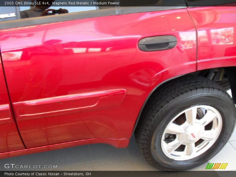 Magnetic Red Metallic / Medium Pewter 2003 GMC Envoy SLE 4x4