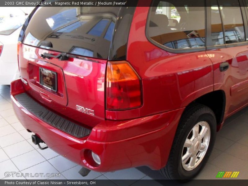 Magnetic Red Metallic / Medium Pewter 2003 GMC Envoy SLE 4x4