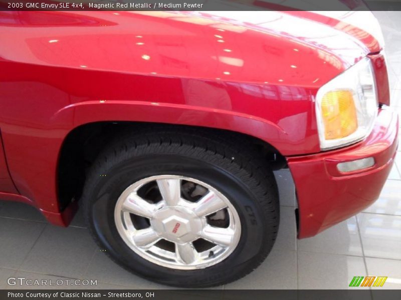Magnetic Red Metallic / Medium Pewter 2003 GMC Envoy SLE 4x4