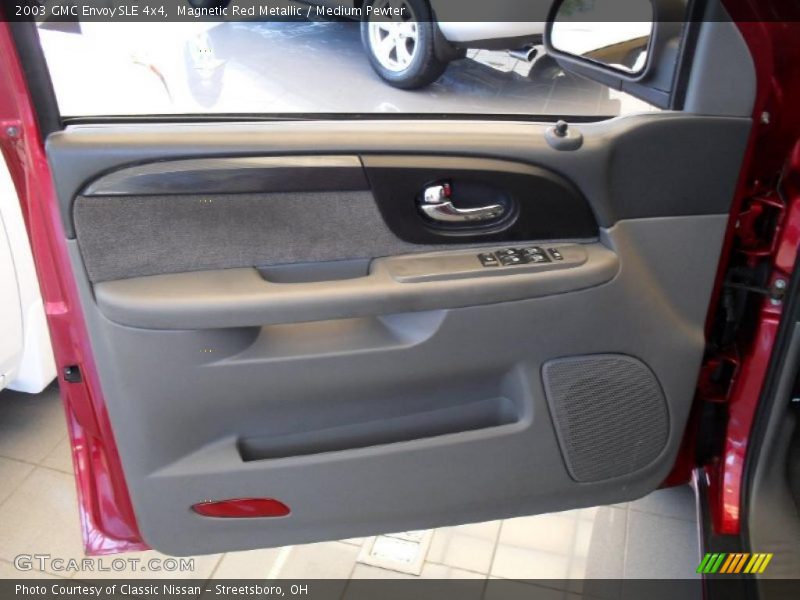 Magnetic Red Metallic / Medium Pewter 2003 GMC Envoy SLE 4x4