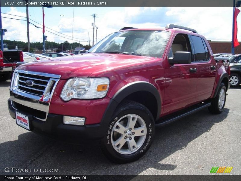 Red Fire / Camel 2007 Ford Explorer Sport Trac XLT 4x4