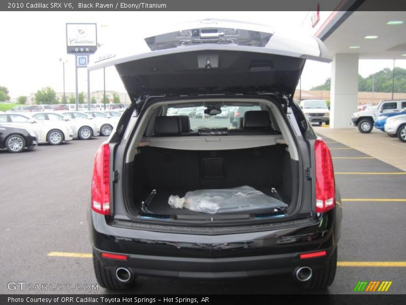 Black Raven / Ebony/Titanium 2010 Cadillac SRX V6