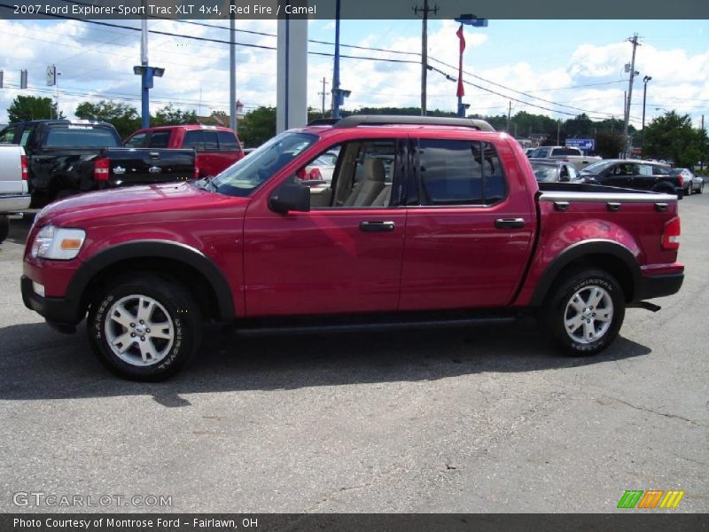 Red Fire / Camel 2007 Ford Explorer Sport Trac XLT 4x4
