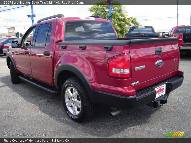 Red Fire / Camel 2007 Ford Explorer Sport Trac XLT 4x4