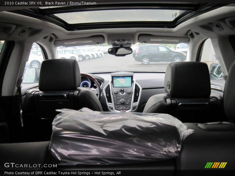 Black Raven / Ebony/Titanium 2010 Cadillac SRX V6