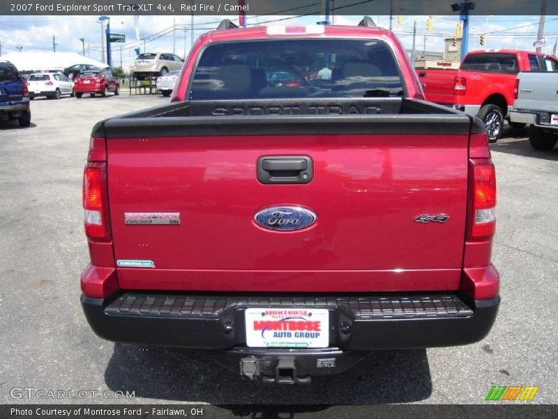 Red Fire / Camel 2007 Ford Explorer Sport Trac XLT 4x4