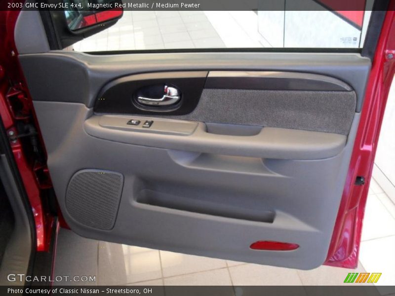 Magnetic Red Metallic / Medium Pewter 2003 GMC Envoy SLE 4x4