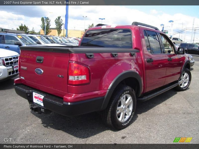 Red Fire / Camel 2007 Ford Explorer Sport Trac XLT 4x4