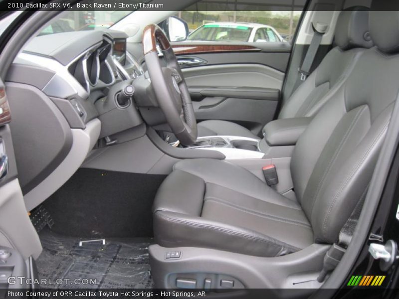 Black Raven / Ebony/Titanium 2010 Cadillac SRX V6