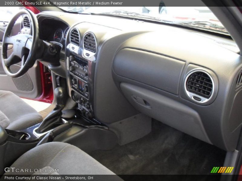 Magnetic Red Metallic / Medium Pewter 2003 GMC Envoy SLE 4x4