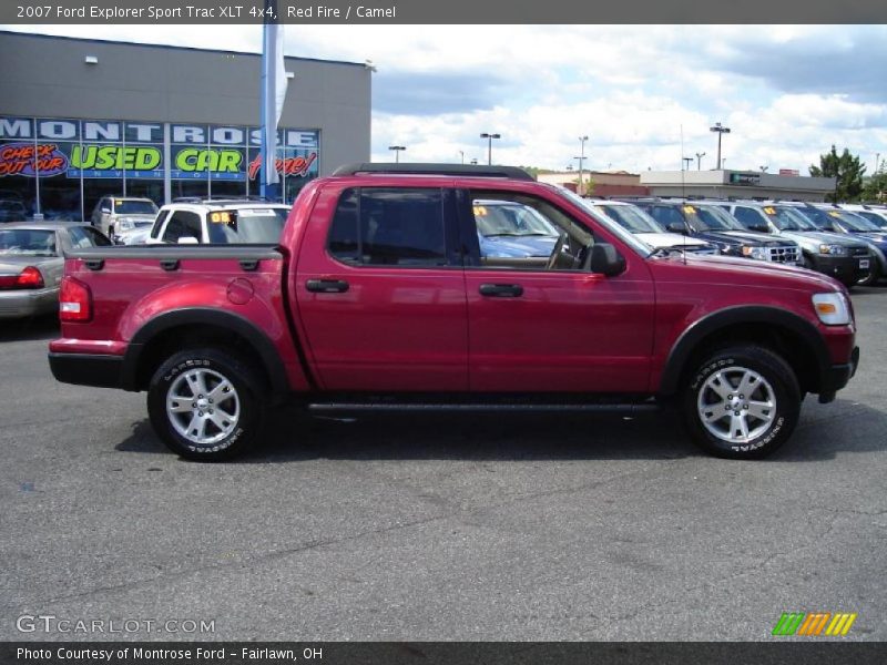 Red Fire / Camel 2007 Ford Explorer Sport Trac XLT 4x4