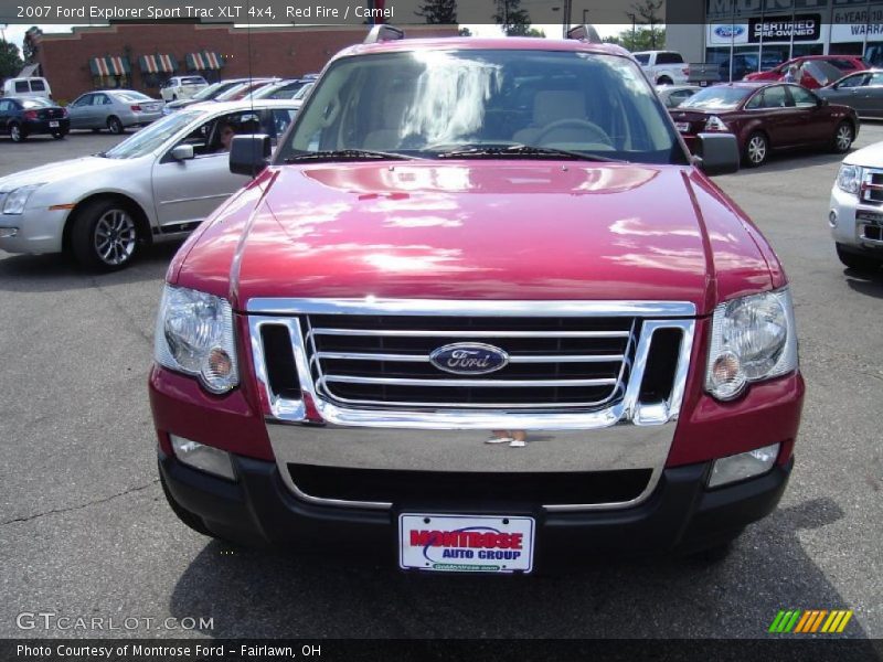 Red Fire / Camel 2007 Ford Explorer Sport Trac XLT 4x4