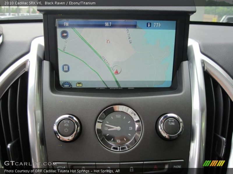 Black Raven / Ebony/Titanium 2010 Cadillac SRX V6