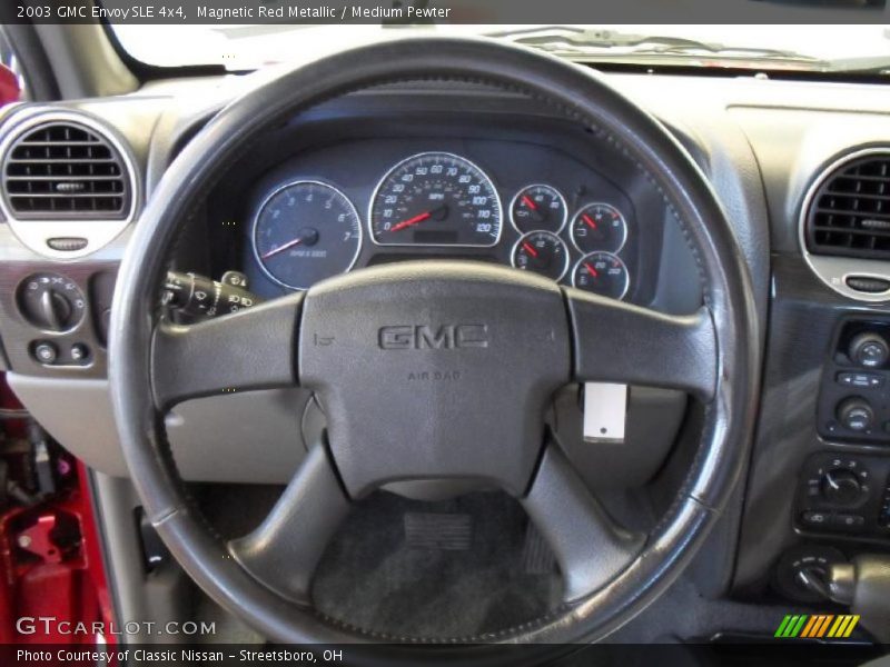 Magnetic Red Metallic / Medium Pewter 2003 GMC Envoy SLE 4x4