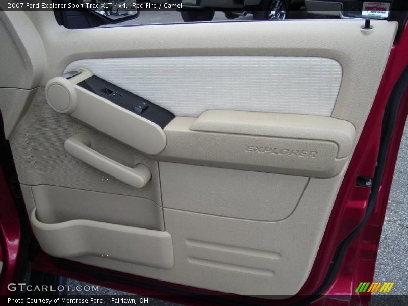 Red Fire / Camel 2007 Ford Explorer Sport Trac XLT 4x4