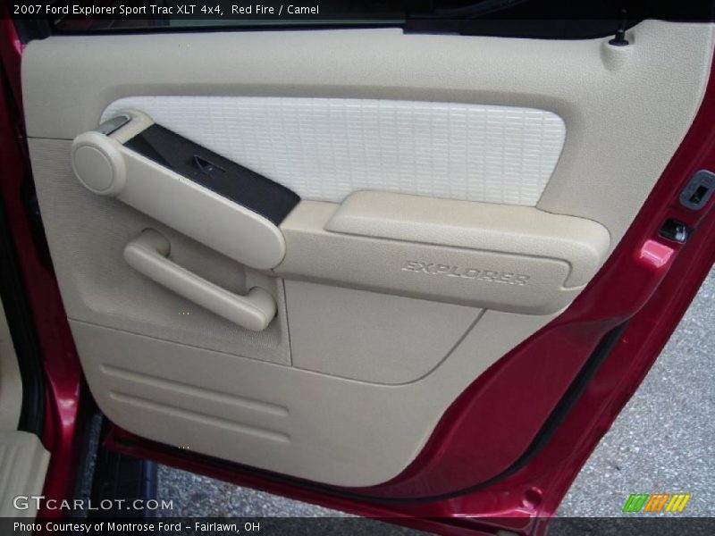 Red Fire / Camel 2007 Ford Explorer Sport Trac XLT 4x4