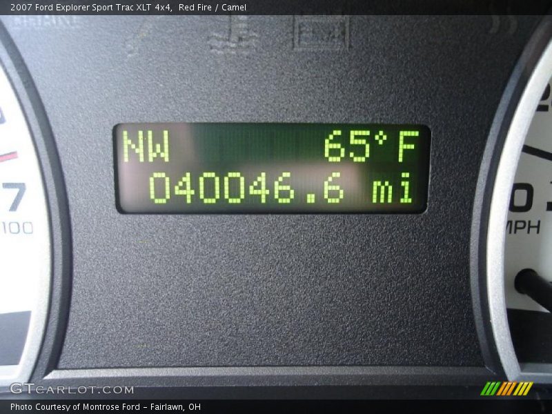 Red Fire / Camel 2007 Ford Explorer Sport Trac XLT 4x4