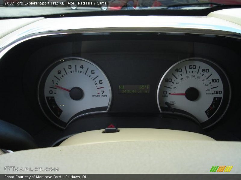 Red Fire / Camel 2007 Ford Explorer Sport Trac XLT 4x4