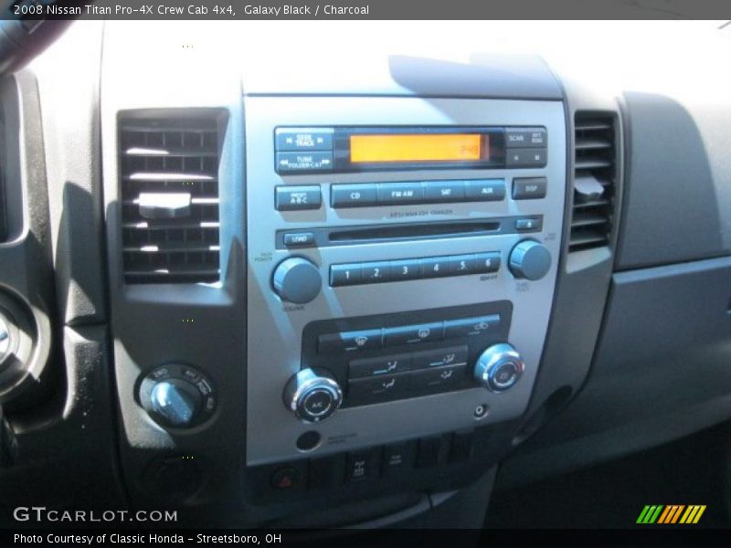 Galaxy Black / Charcoal 2008 Nissan Titan Pro-4X Crew Cab 4x4