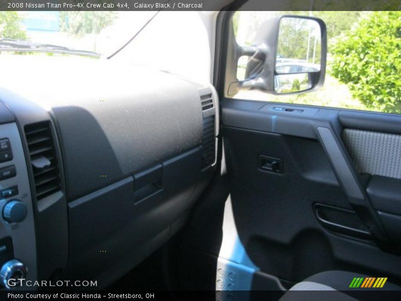Galaxy Black / Charcoal 2008 Nissan Titan Pro-4X Crew Cab 4x4