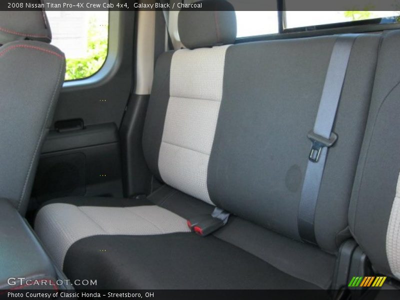 Galaxy Black / Charcoal 2008 Nissan Titan Pro-4X Crew Cab 4x4