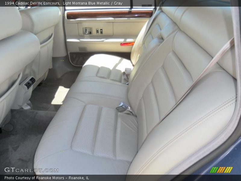 Light Montana Blue Metallic / Gray 1994 Cadillac DeVille Concours