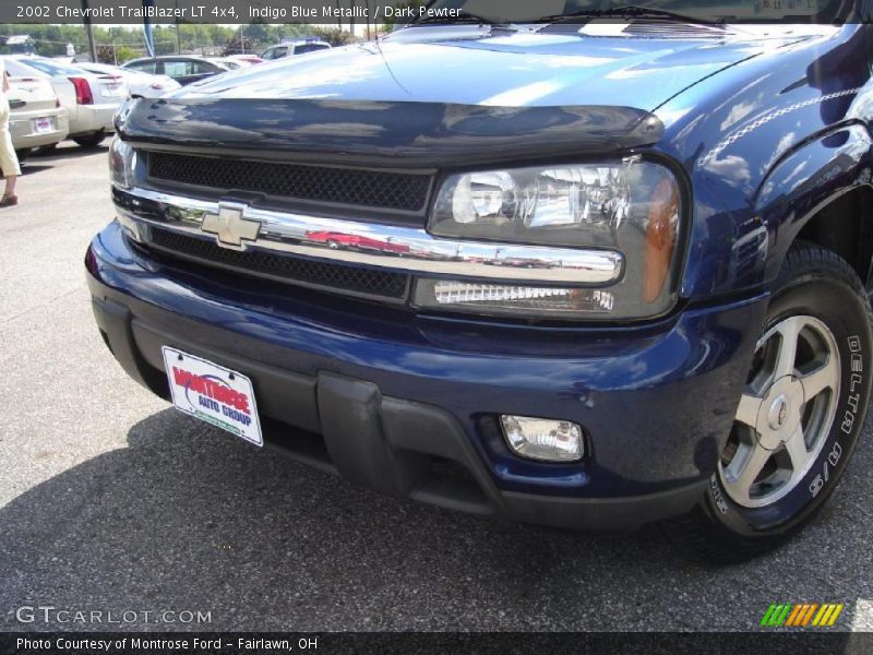 Indigo Blue Metallic / Dark Pewter 2002 Chevrolet TrailBlazer LT 4x4