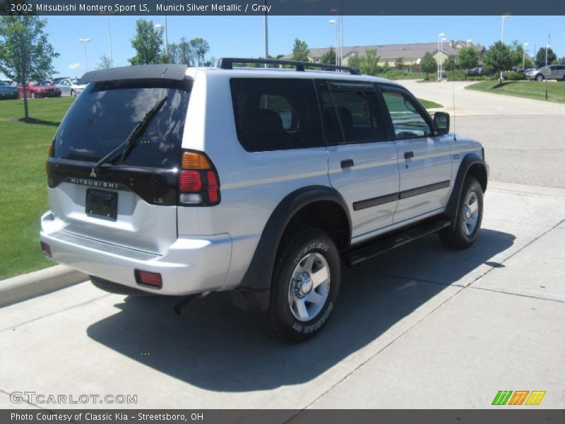 Munich Silver Metallic / Gray 2002 Mitsubishi Montero Sport LS