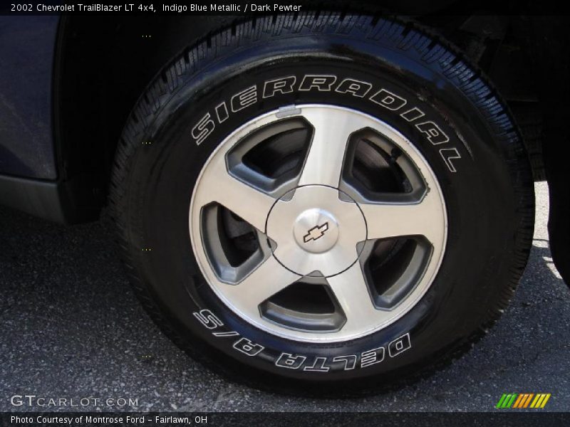Indigo Blue Metallic / Dark Pewter 2002 Chevrolet TrailBlazer LT 4x4