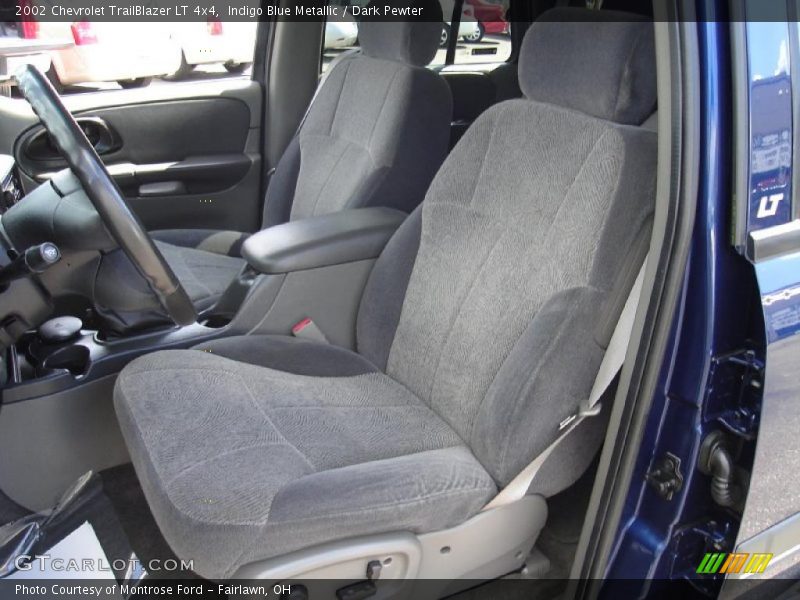 Indigo Blue Metallic / Dark Pewter 2002 Chevrolet TrailBlazer LT 4x4