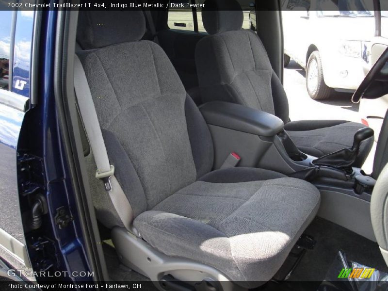 Indigo Blue Metallic / Dark Pewter 2002 Chevrolet TrailBlazer LT 4x4