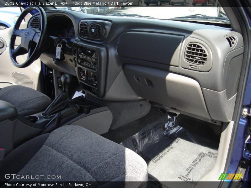 Indigo Blue Metallic / Dark Pewter 2002 Chevrolet TrailBlazer LT 4x4