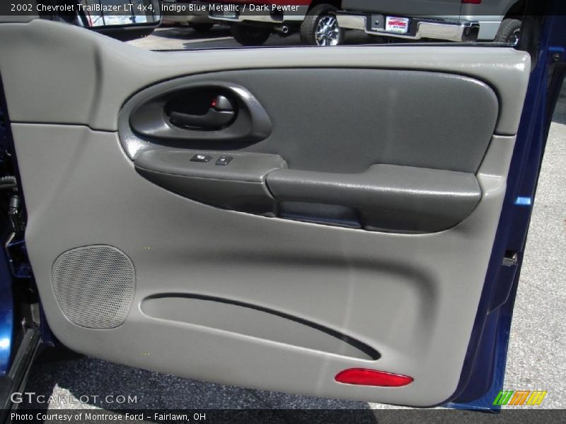 Indigo Blue Metallic / Dark Pewter 2002 Chevrolet TrailBlazer LT 4x4