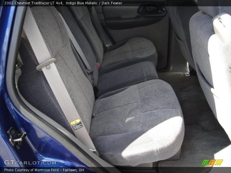 Indigo Blue Metallic / Dark Pewter 2002 Chevrolet TrailBlazer LT 4x4