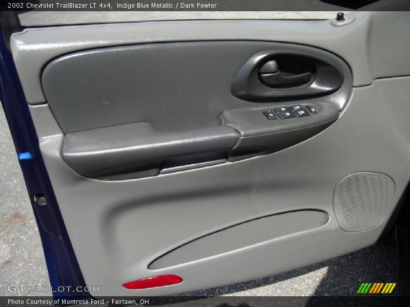 Indigo Blue Metallic / Dark Pewter 2002 Chevrolet TrailBlazer LT 4x4
