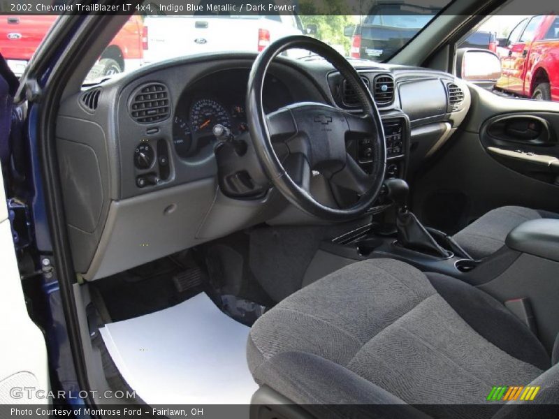 Indigo Blue Metallic / Dark Pewter 2002 Chevrolet TrailBlazer LT 4x4